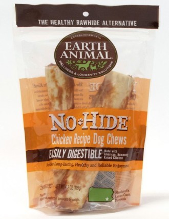 Earth Animal No Hide Chicken Medium Dog Chews 2 pack